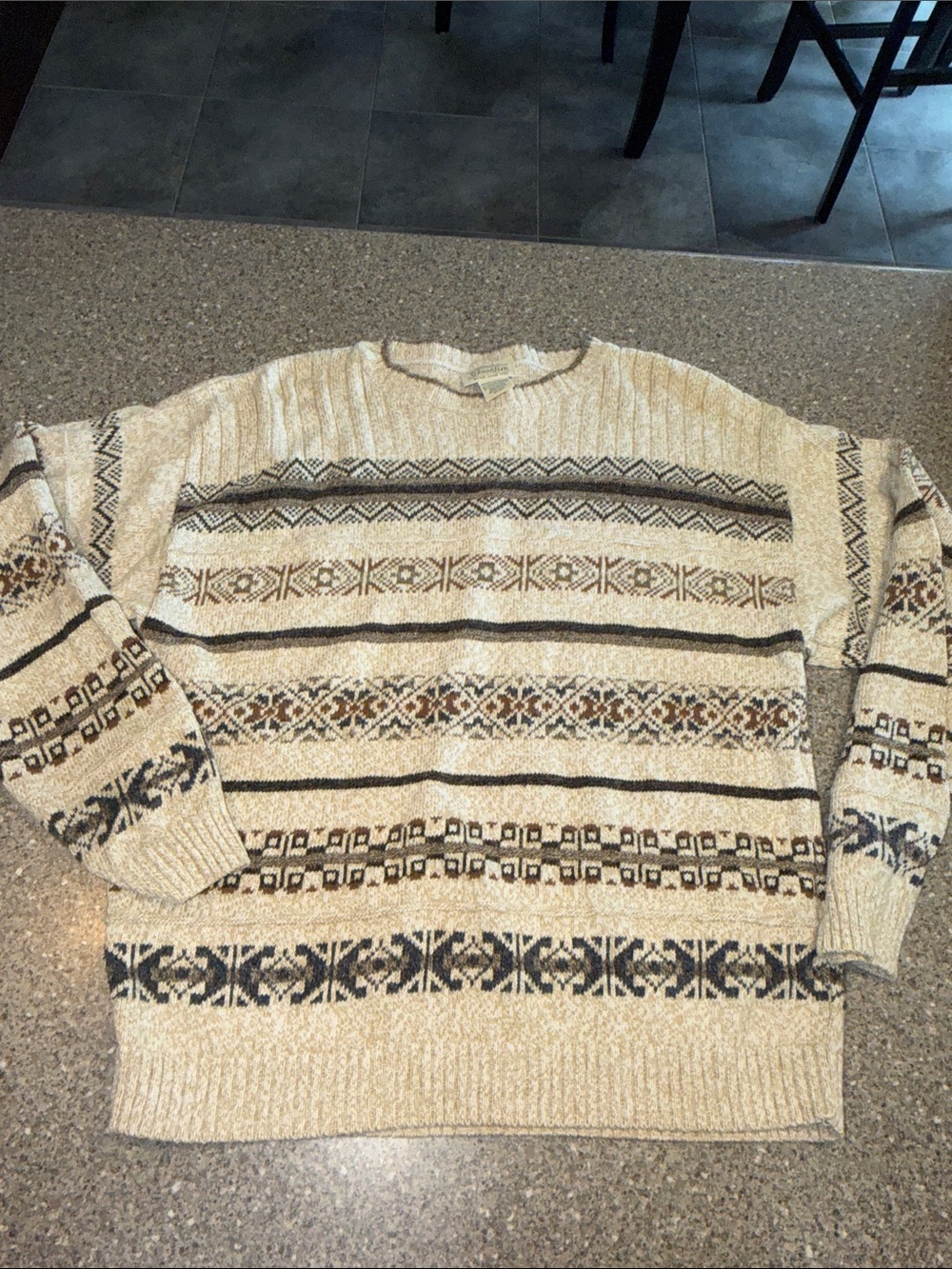 St. John's Bay Fair Isle Crewneck Sweater - Grandpacore